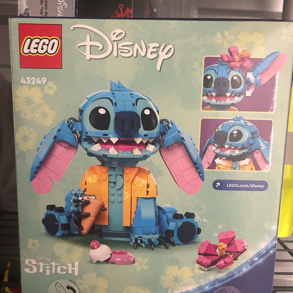 LEGO Disney Stitch Building Set - Blue and Pink